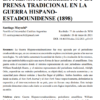 LaPrensaAmarillistaYLaPrensaTradicionalEnLaGuerra La prensa amarillista y la prensa tradicional en la guerra hispanoestadounidense (1898)