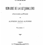 Obras_Jose_de_la_Luz_y_Caballero Obras de Don José de la Luz y Caballero