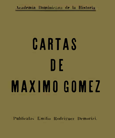 Cartas de Máximo Gómez